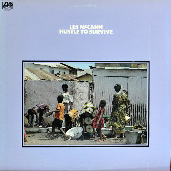 Hustle To Survive by Les McCann album cover