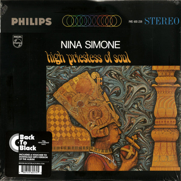 High Priestess Of Soul by Nina Simone album cover