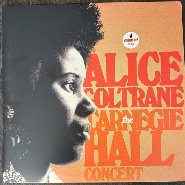 The Carnegie Hall Concert by Alice Coltrane album cover